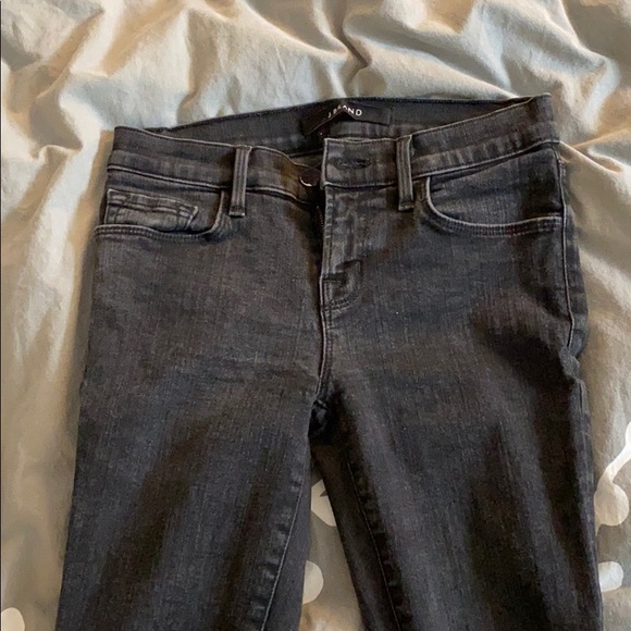 Gentle Used Skinny Black J Brand Jeans - Picture 2 of 5